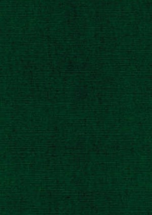 Grangrøn, julegrøn, A4 linnen karton, 5 ark.